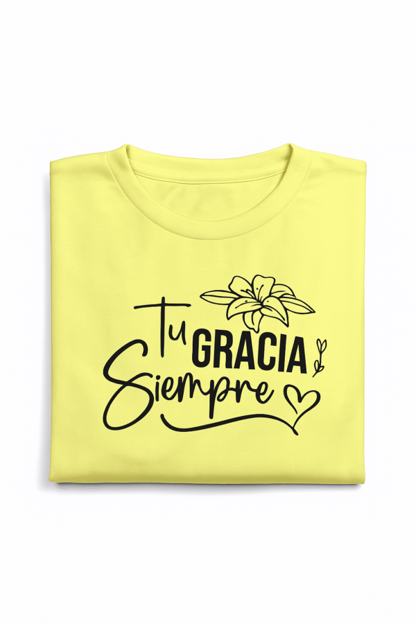 Camiseta Tu Gracia Siempre - Image 2